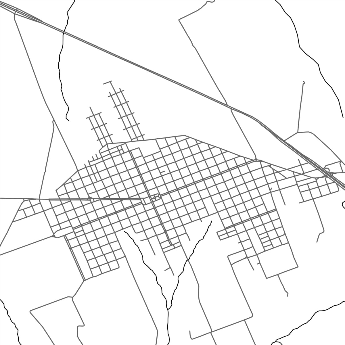 ROAD MAP OF ALTO PARANA, BRAZIL BY MAPBAKES