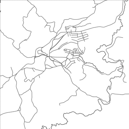 ROAD MAP OF ALTO RIO DOCE, BRAZIL BY MAPBAKES