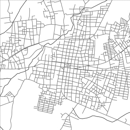 ROAD MAP OF ALTOS, BRAZIL BY MAPBAKES