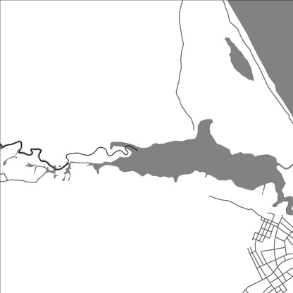 ROAD MAP OF ALVARAES, BRAZIL BY MAPBAKES