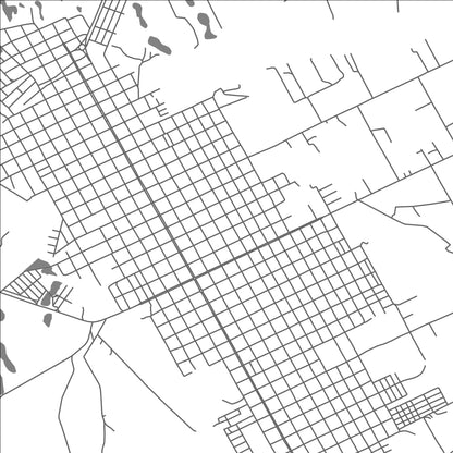 ROAD MAP OF AMAMBAI, BRAZIL BY MAPBAKES
