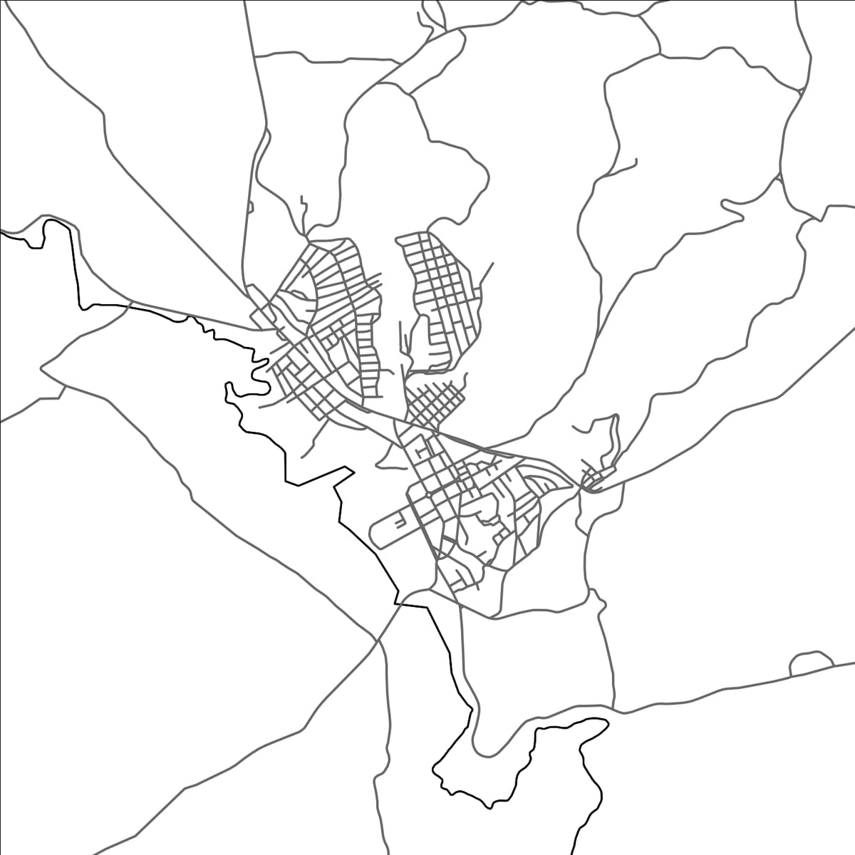 ROAD MAP OF AMARAJI, BRAZIL BY MAPBAKES