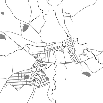 ROAD MAP OF ANAGE, BRAZIL BY MAPBAKES