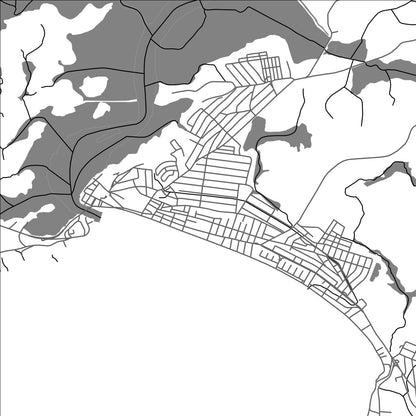 ROAD MAP OF ANCHIETA, BRAZIL BY MAPBAKES