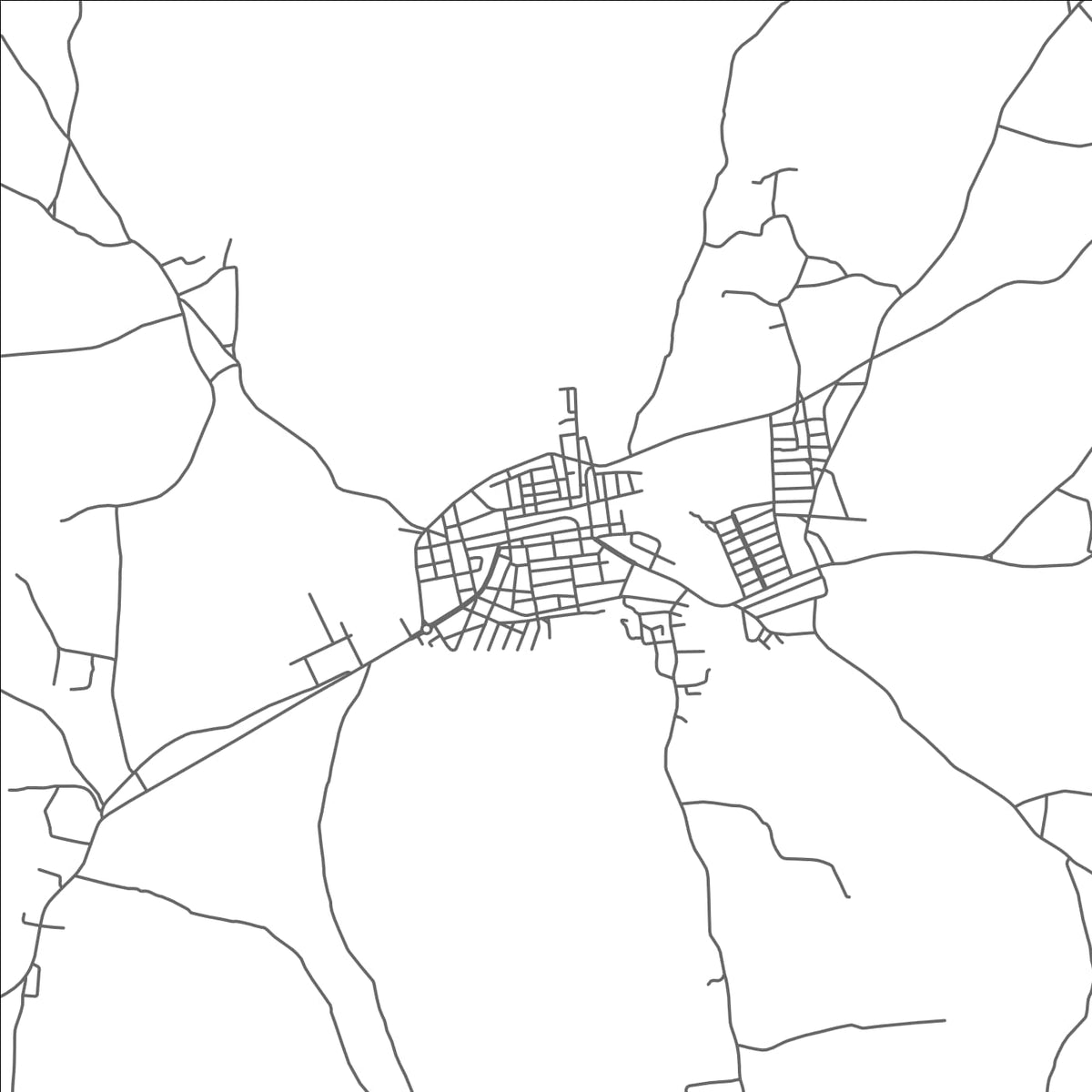 ROAD MAP OF ANDORINHA, BRAZIL BY MAPBAKES