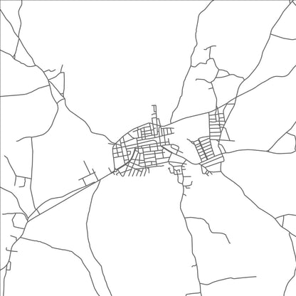ROAD MAP OF ANDORINHA, BRAZIL BY MAPBAKES