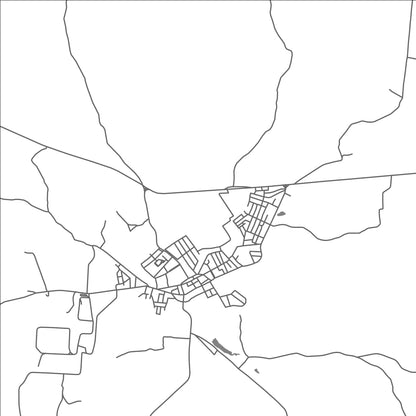 ROAD MAP OF ANGELIM, BRAZIL BY MAPBAKES