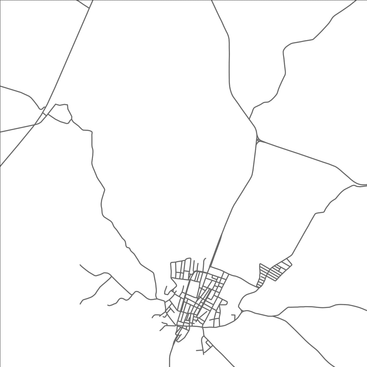 ROAD MAP OF ANTAS, BRAZIL BY MAPBAKES