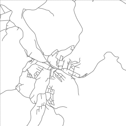 ROAD MAP OF ANTONIO CARLOS, BRAZIL BY MAPBAKES