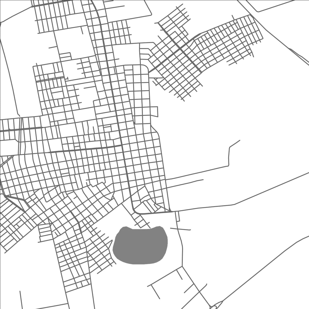 ROAD MAP OF APARECIDA DO TABOADO, BRAZIL BY MAPBAKES