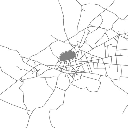 ROAD MAP OF APORA, BRAZIL BY MAPBAKES