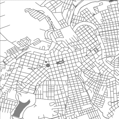 ROAD MAP OF APUCARANA, BRAZIL BY MAPBAKES