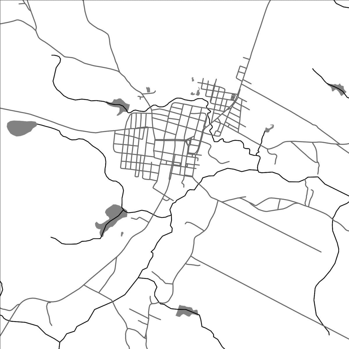 ROAD MAP OF APUIARES, BRAZIL BY MAPBAKES
