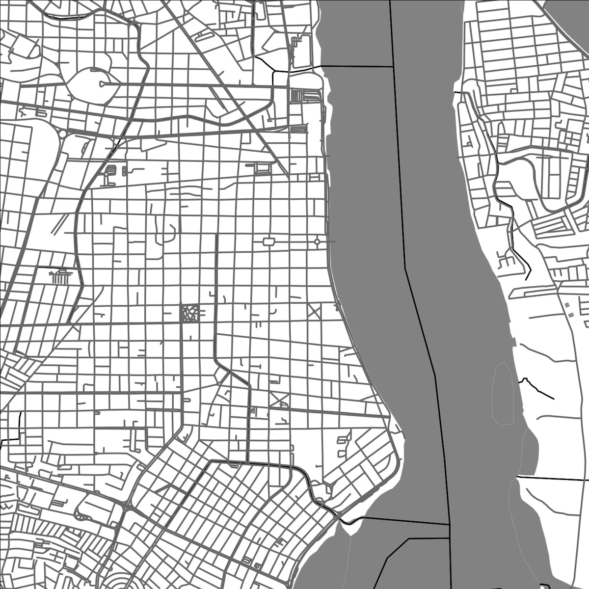 ROAD MAP OF ARACAJU, BRAZIL BY MAPBAKES
