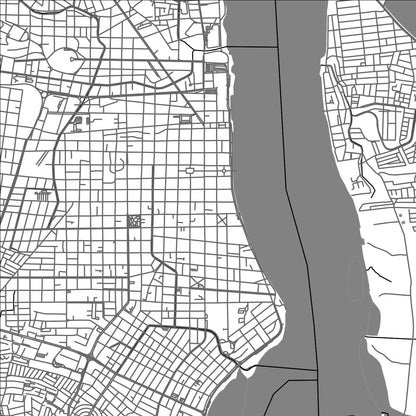 ROAD MAP OF ARACAJU, BRAZIL BY MAPBAKES