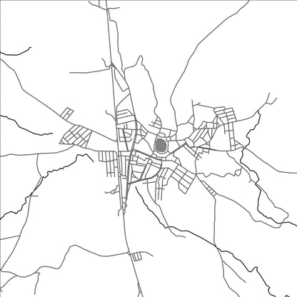 ROAD MAP OF ARACATU, BRAZIL BY MAPBAKES
