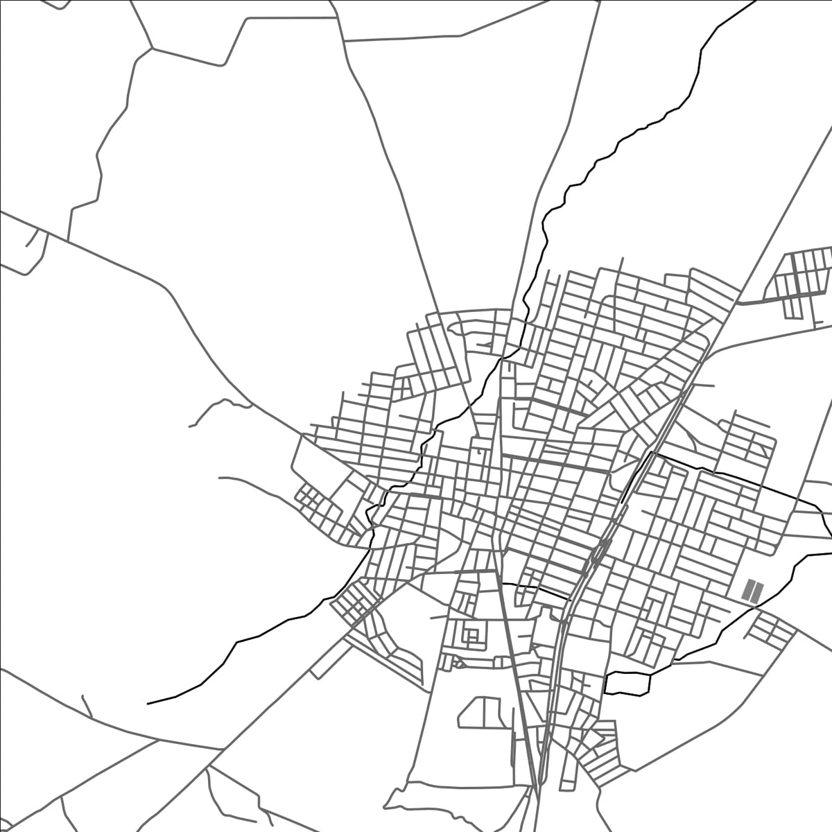 ROAD MAP OF ARACI, BRAZIL BY MAPBAKES