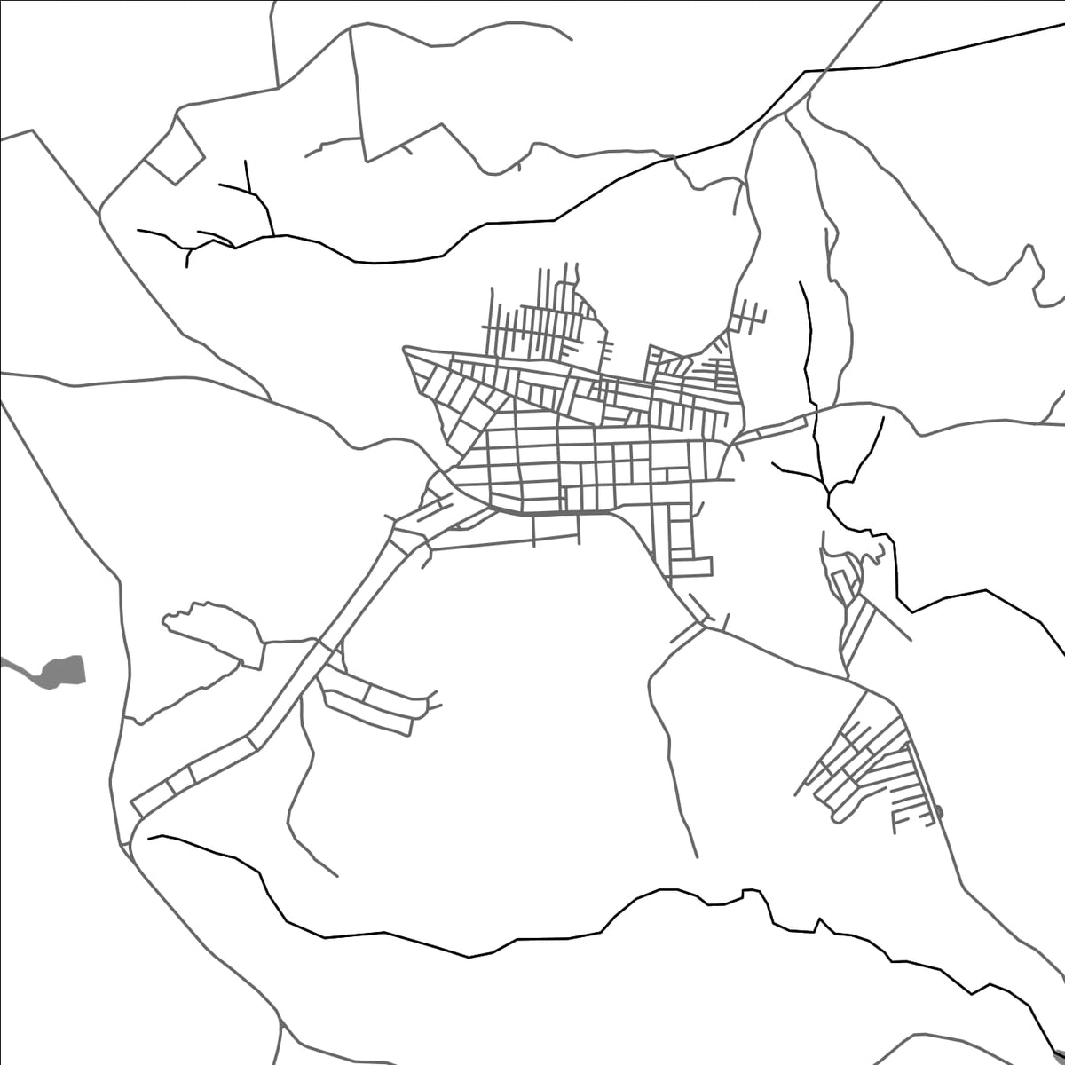 ROAD MAP OF ARACOIABA DA SERRA, BRAZIL BY MAPBAKES