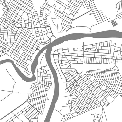 ROAD MAP OF ARAGARCAS, BRAZIL BY MAPBAKES