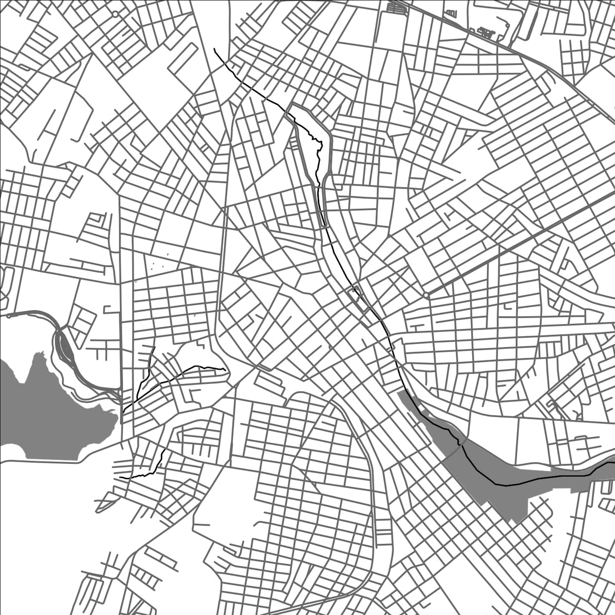 ROAD MAP OF ARAPIRACA, BRAZIL BY MAPBAKES