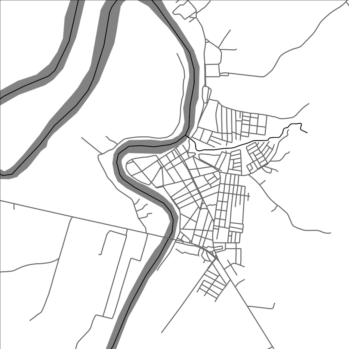 ROAD MAP OF ARARI, BRAZIL BY MAPBAKES