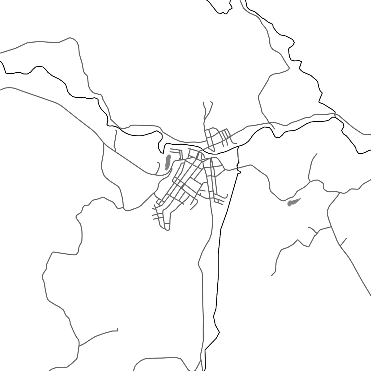 ROAD MAP OF ARATACA, BRAZIL BY MAPBAKES