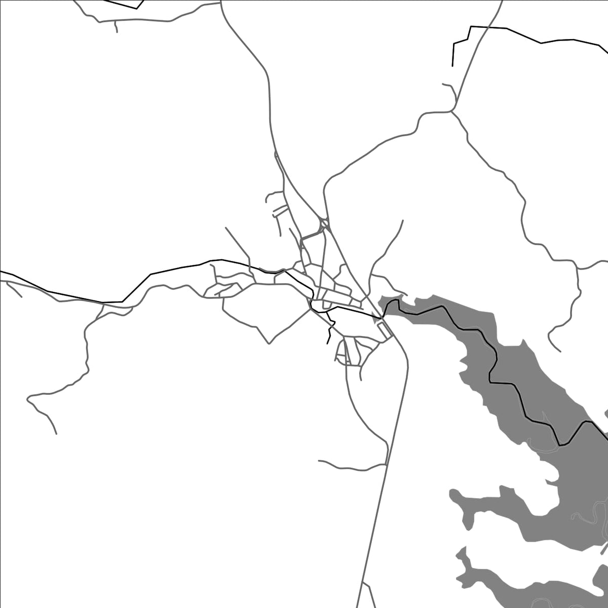ROAD MAP OF ARATUIPE, BRAZIL BY MAPBAKES