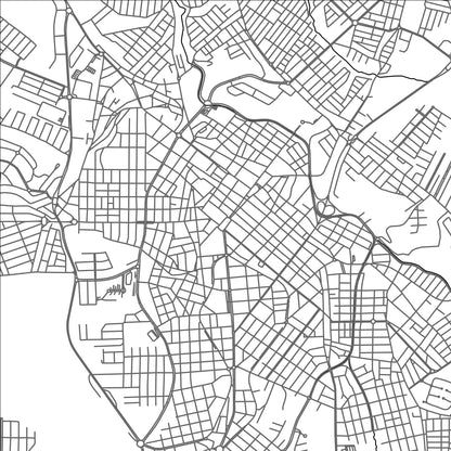 ROAD MAP OF ARAXA, BRAZIL BY MAPBAKES