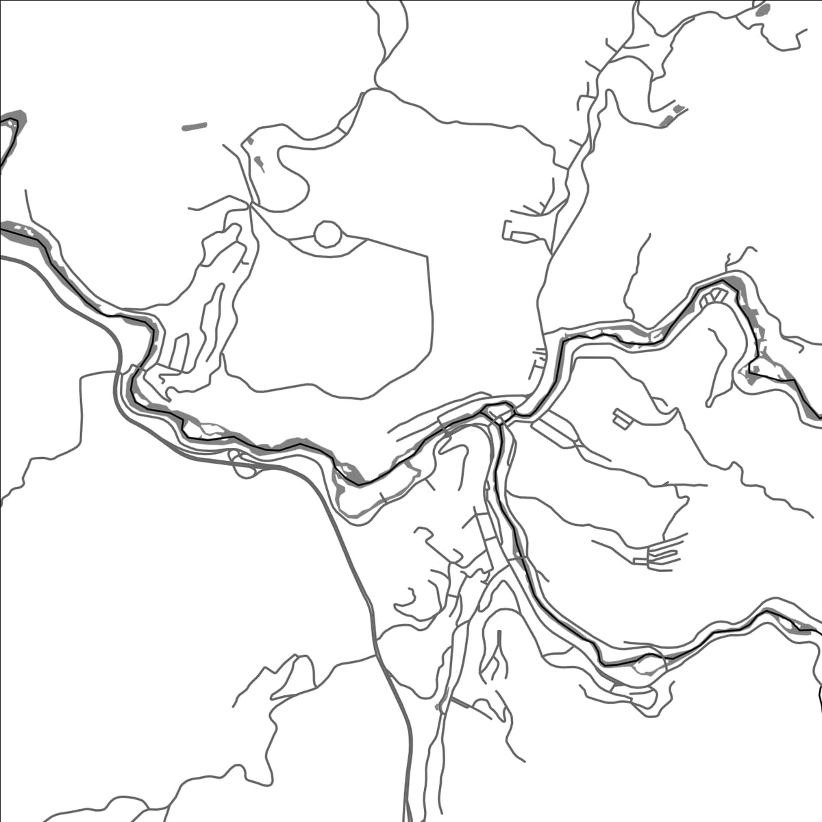 ROAD MAP OF AREAL, BRAZIL BY MAPBAKES