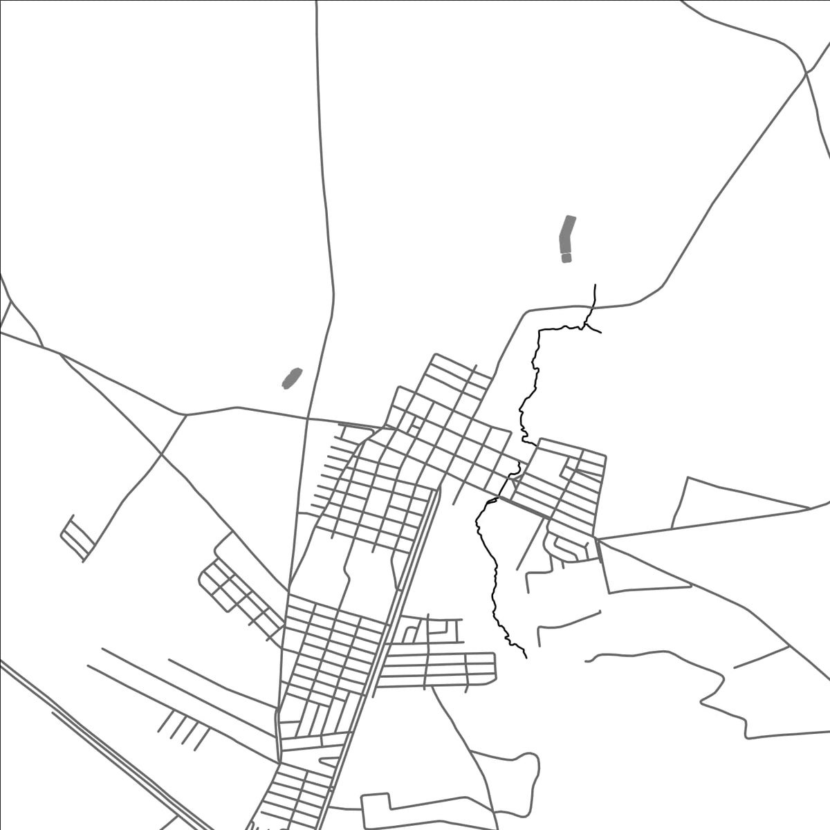 ROAD MAP OF AREIOPOLIS, BRAZIL BY MAPBAKES