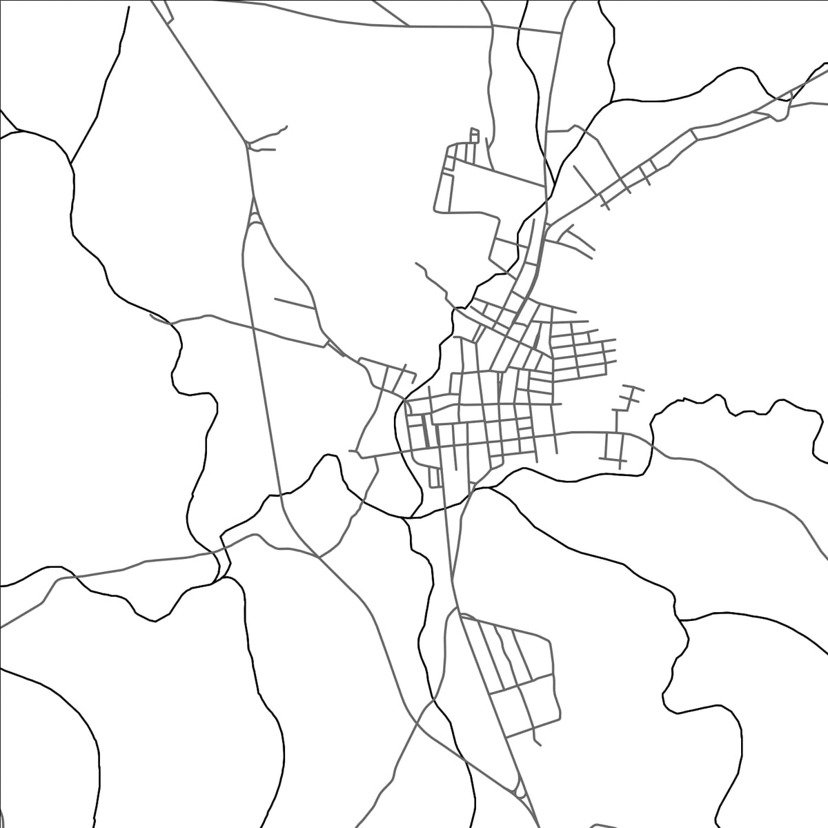 ROAD MAP OF ASSARE, BRAZIL BY MAPBAKES
