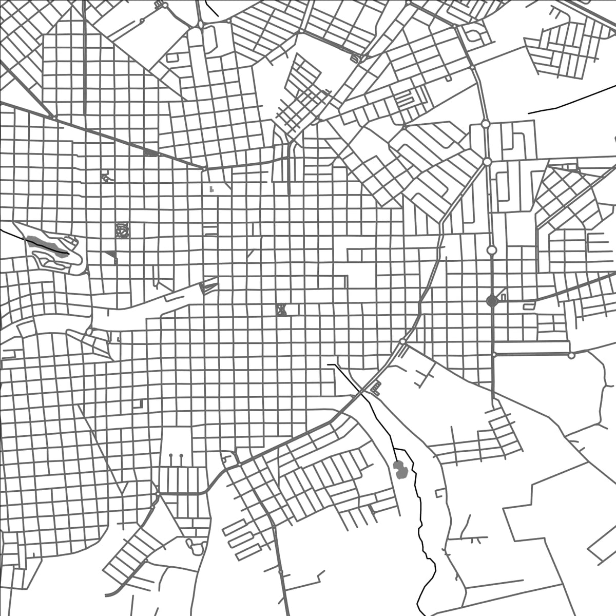 ROAD MAP OF ASSIS, BRAZIL BY MAPBAKES
