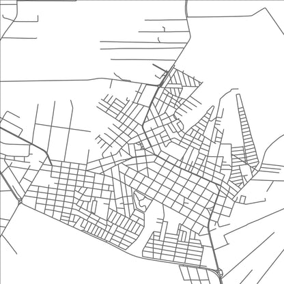 ROAD MAP OF ASTORGA, BRAZIL BY MAPBAKES