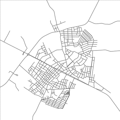 ROAD MAP OF AUGUSTINOPOLIS, BRAZIL BY MAPBAKES