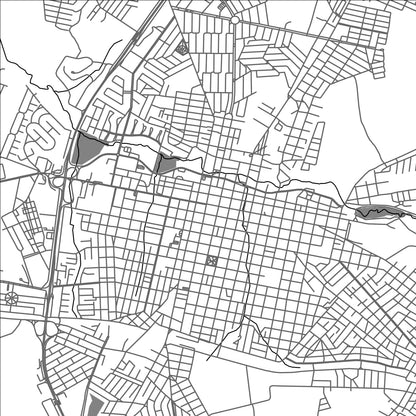 ROAD MAP OF AVARE, BRAZIL BY MAPBAKES