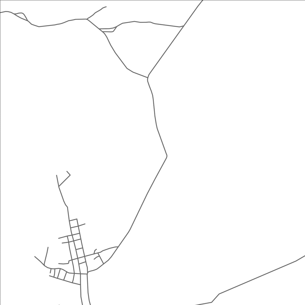ROAD MAP OF BACURI, BRAZIL BY MAPBAKES