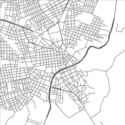 ROAD MAP OF BALSAS, BRAZIL BY MAPBAKES