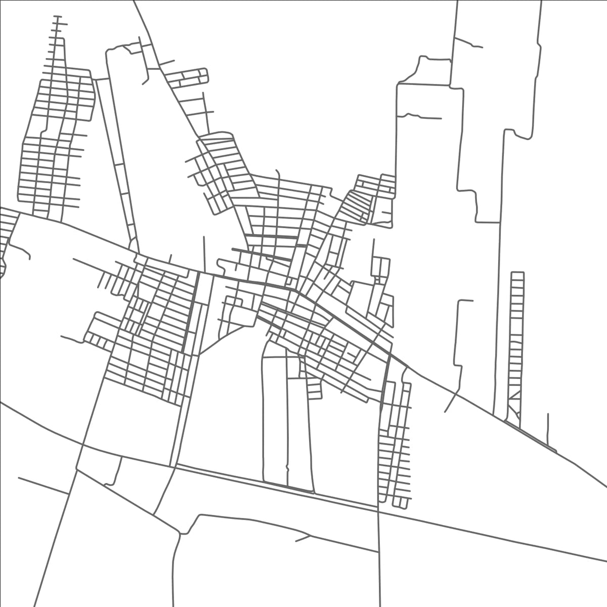 ROAD MAP OF BARAUNA, BRAZIL BY MAPBAKES