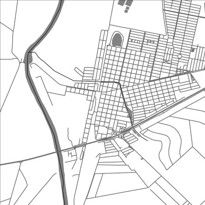 ROAD MAP OF BARRINHA, BRAZIL BY MAPBAKES