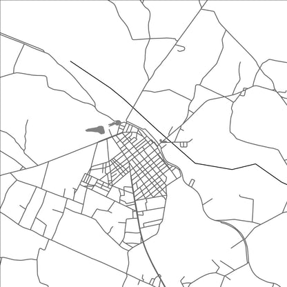 ROAD MAP OF BARROCAS, BRAZIL BY MAPBAKES