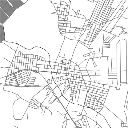 ROAD MAP OF BEBERIBE, BRAZIL BY MAPBAKES