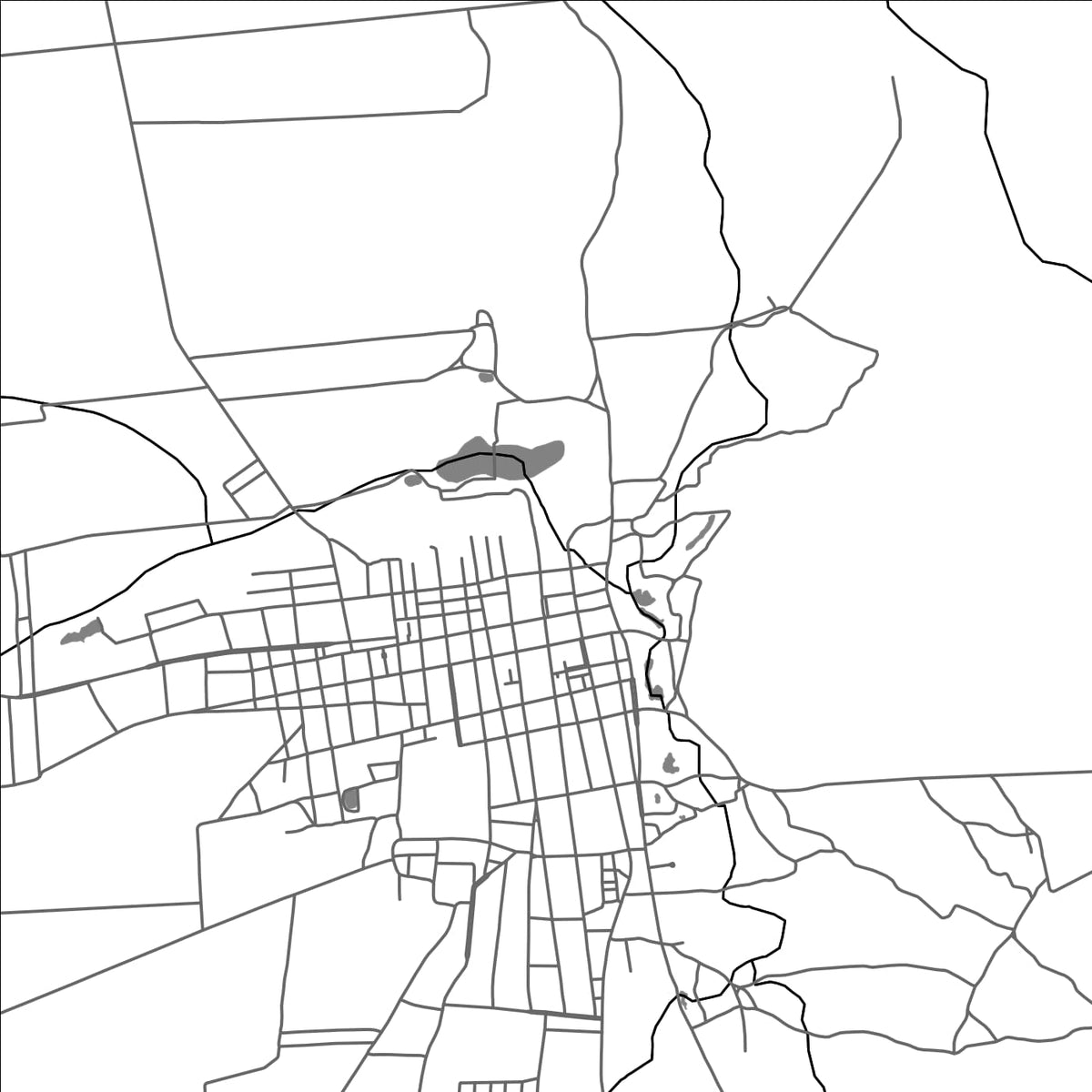 ROAD MAP OF BELA CRUZ, BRAZIL BY MAPBAKES