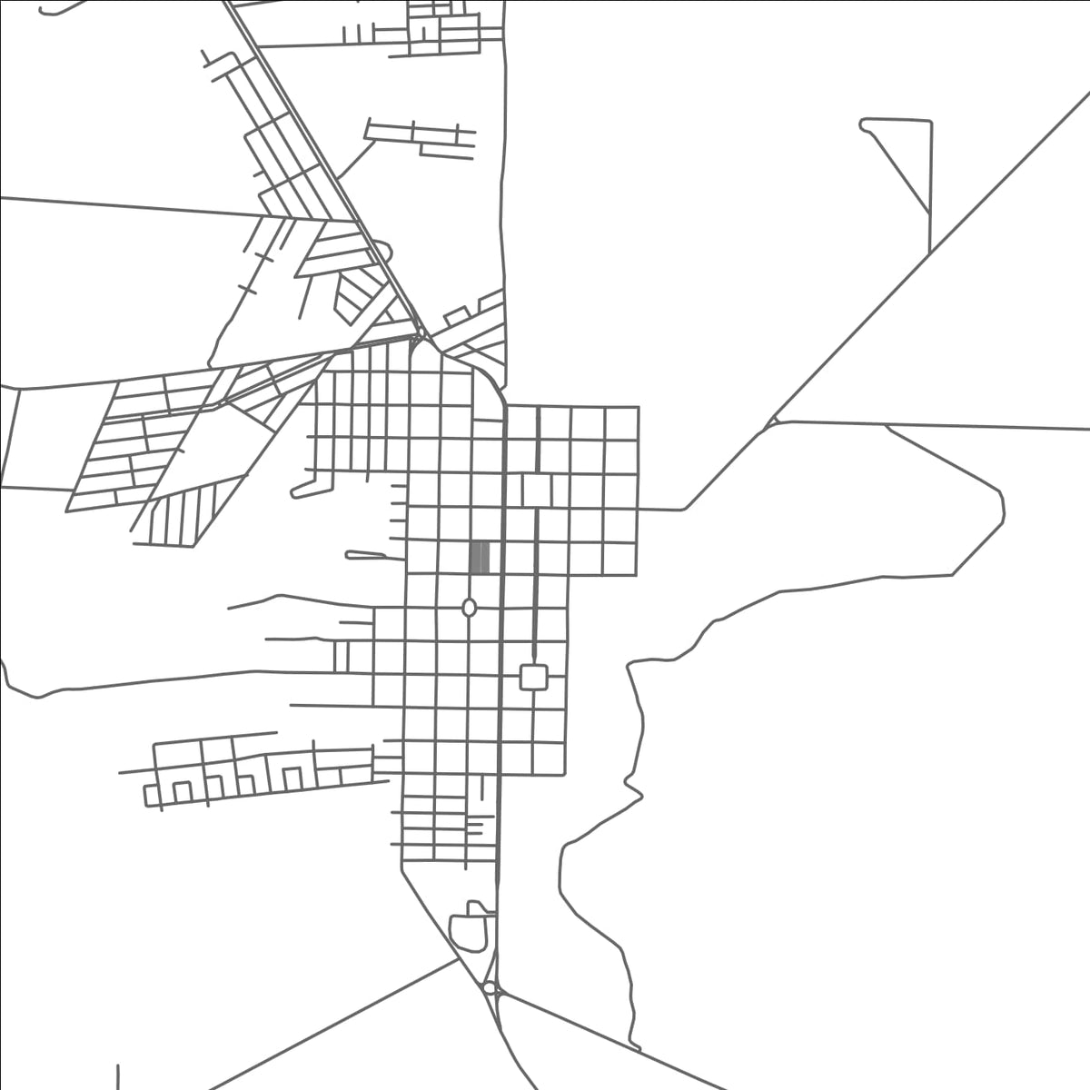 ROAD MAP OF BELA VISTA DO PARAISO, BRAZIL BY MAPBAKES