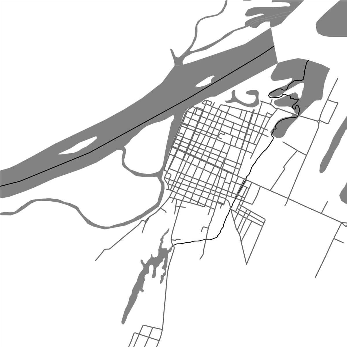 ROAD MAP OF BELMONTE, BRAZIL BY MAPBAKES
