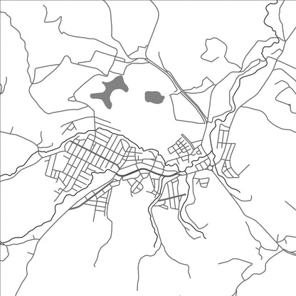 ROAD MAP OF BELO ORIENTE, BRAZIL BY MAPBAKES