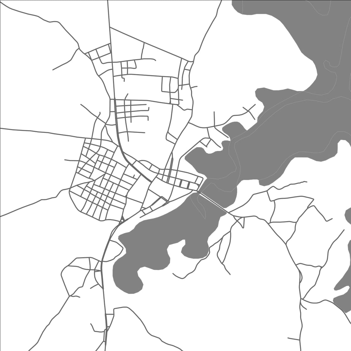 ROAD MAP OF BEQUIMAO, BRAZIL BY MAPBAKES