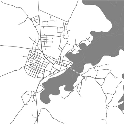 ROAD MAP OF BEQUIMAO, BRAZIL BY MAPBAKES