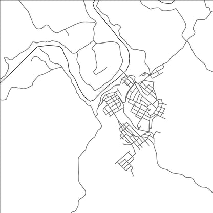ROAD MAP OF BERILO, BRAZIL BY MAPBAKES