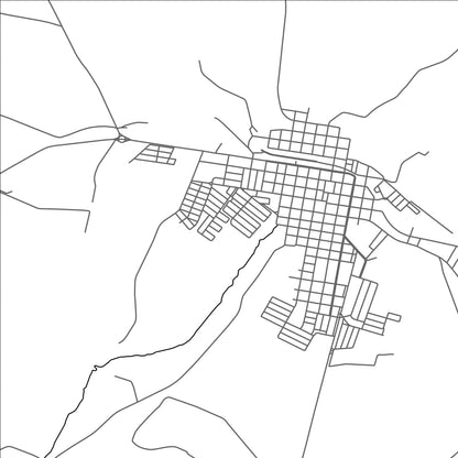 ROAD MAP OF BERNARDINO DE CAMPOS, BRAZIL BY MAPBAKES