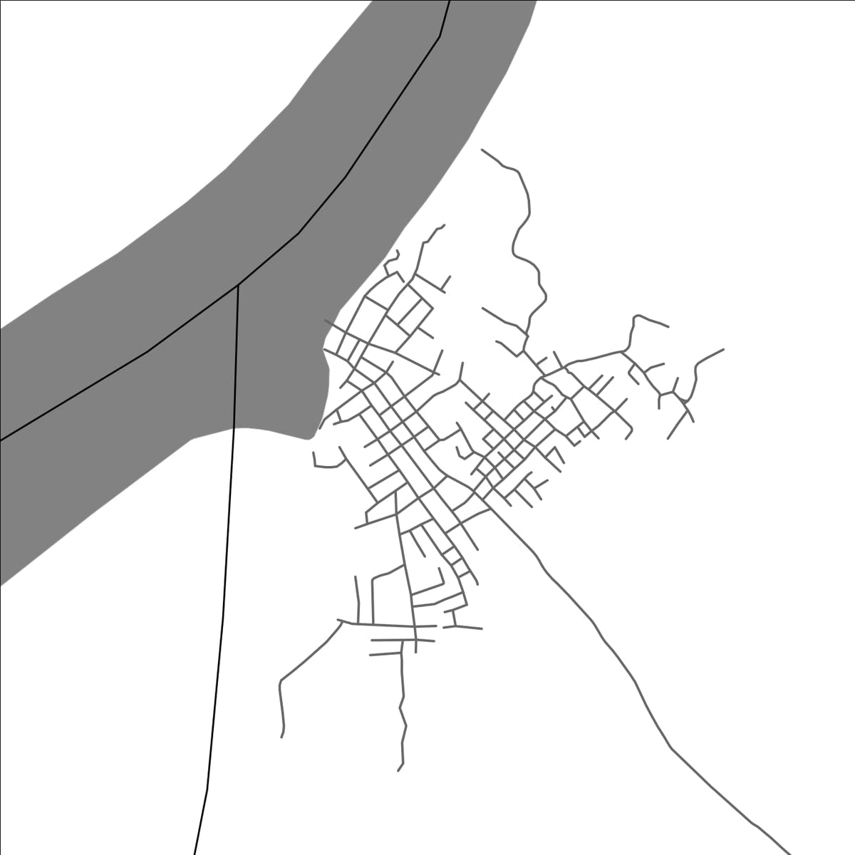 ROAD MAP OF BERURI, BRAZIL BY MAPBAKES